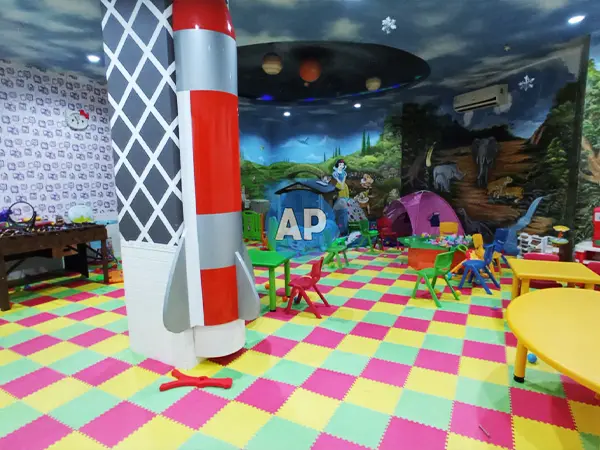 Ruang bermain anak indoor di Apartemen Pavilion